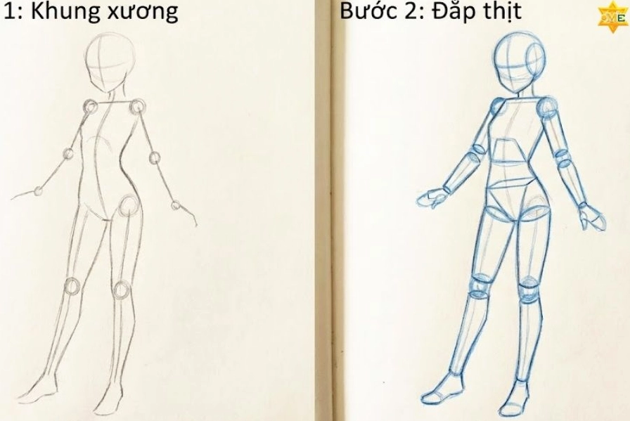 Các kiểu tạo dáng anime nữ phổ biến