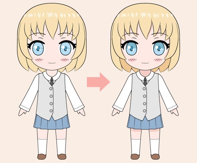Cách vẽ chibi hoàn chỉnh