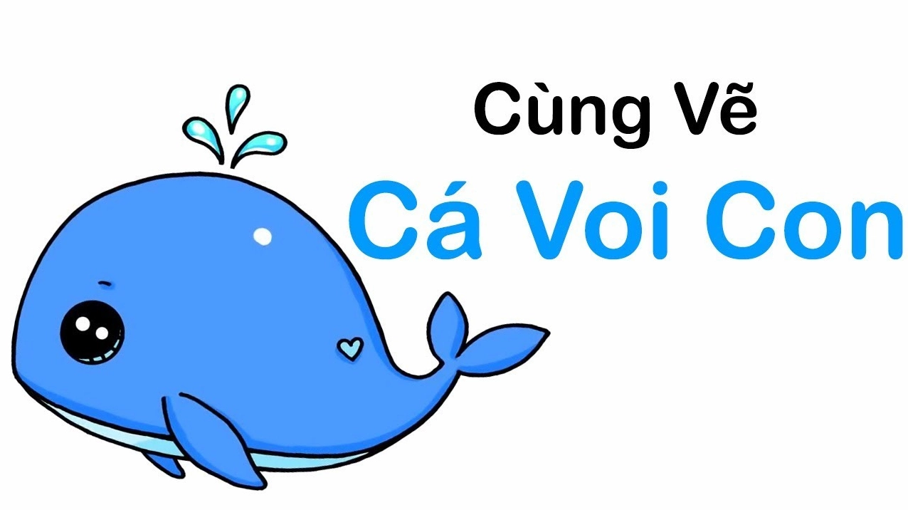 Cách vẽ con cá dễ thương cho bé