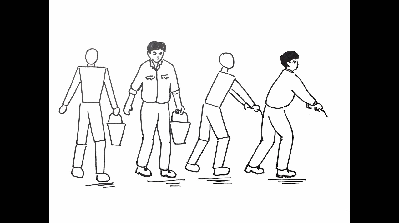 Cách vẽ dáng người lớp 9: Hướng dẫn chi tiết cho học sinh mới bắt đầu