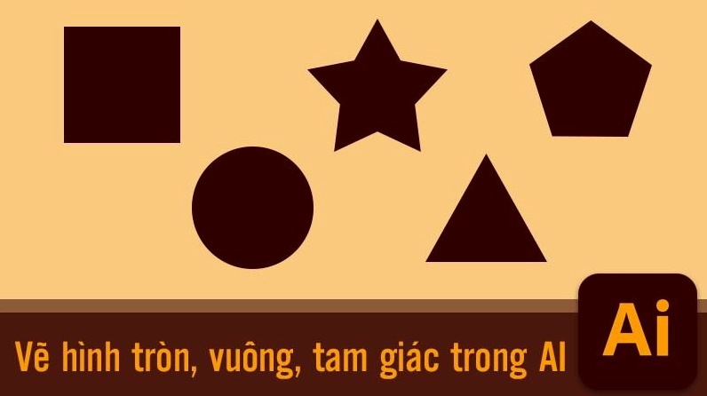 Cách vẽ hình ngôi sao 5 cánh bằng Illustrator