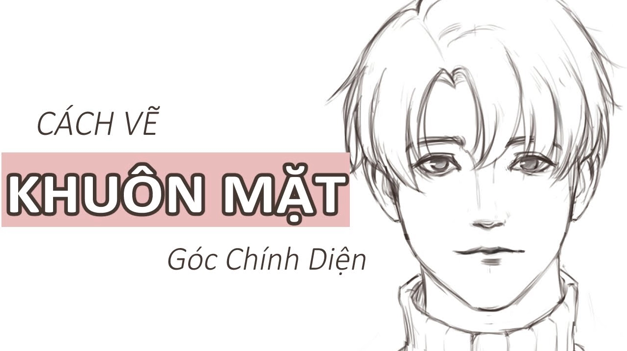 Cách vẽ khuôn mặt Anime