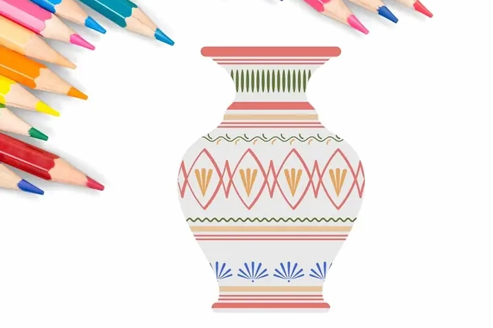 Cách Vẽ Lọ Hoa Đơn Giản