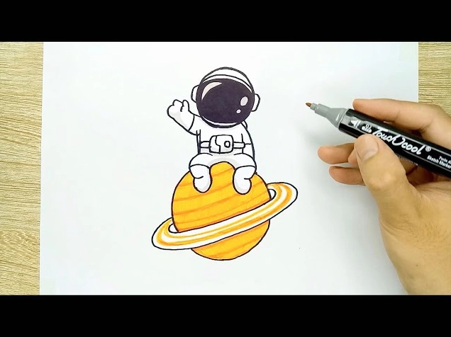 Cách Vẽ Phi Hành Gia Chibi: Hướng Dẫn Chi Tiết Từng Bước Đơn Giản