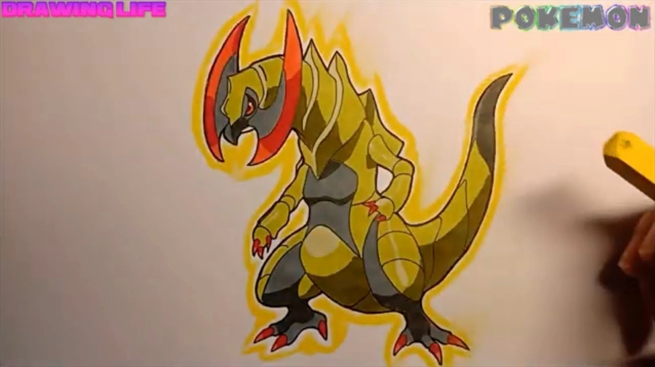 Cách vẽ Pokémon hệ Rồng