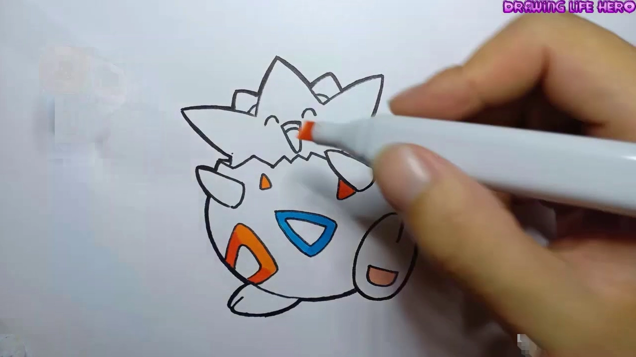 Cách Vẽ Pokemon Togepi Đơn Giản Cute thật dễ Thương - YouTube