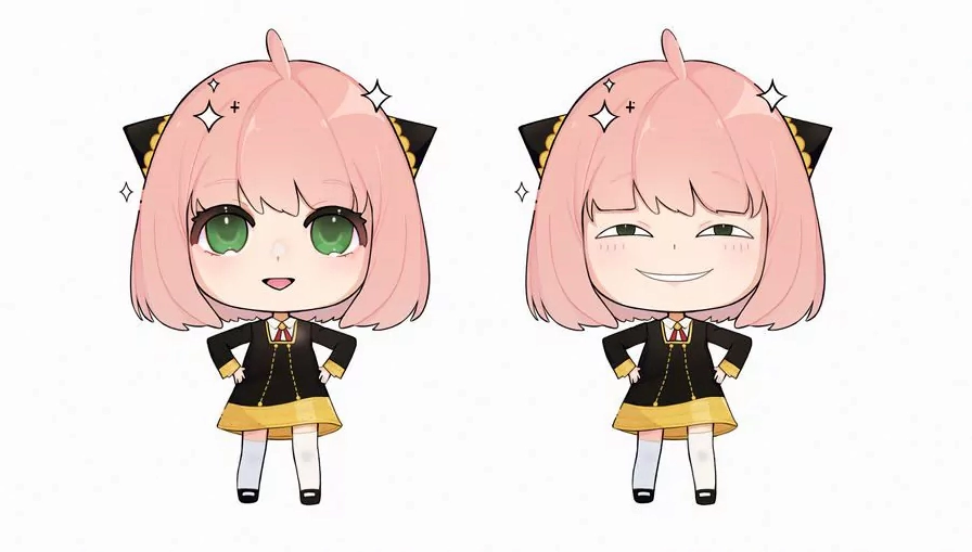 Chibi nữ Anya Forger