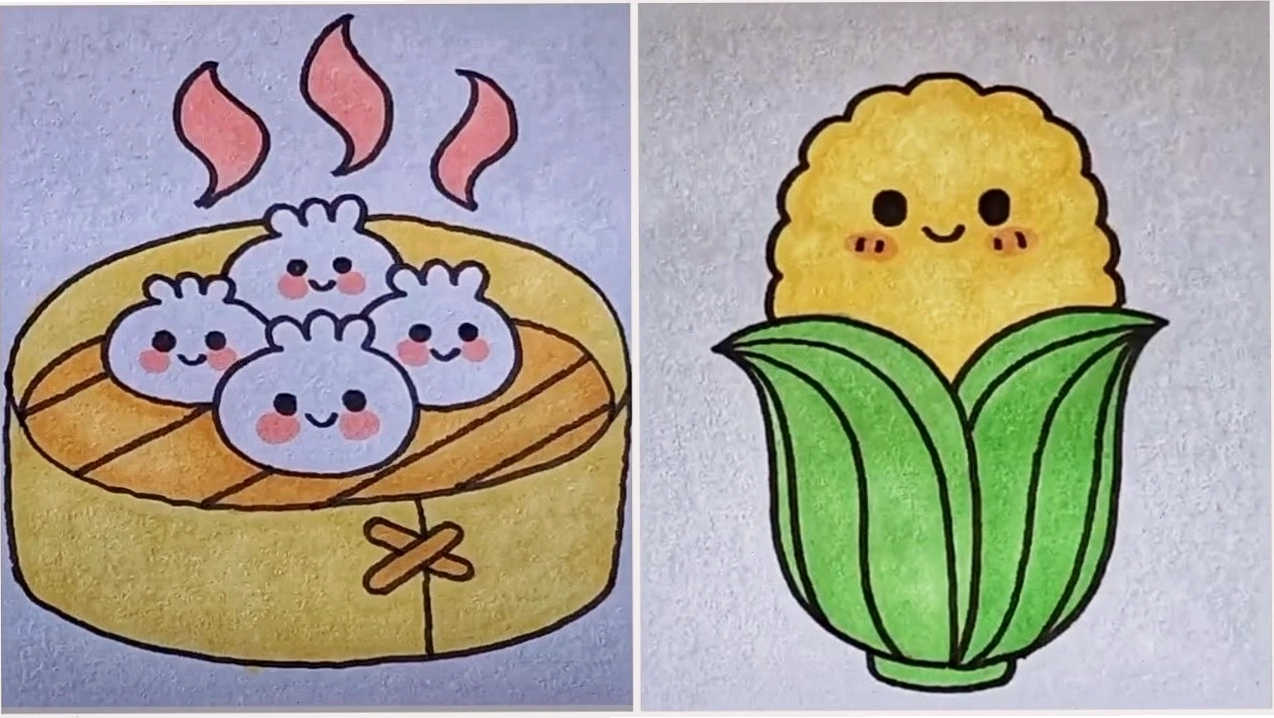 Cô gái chibi với đôi mắt to và biểu cảm