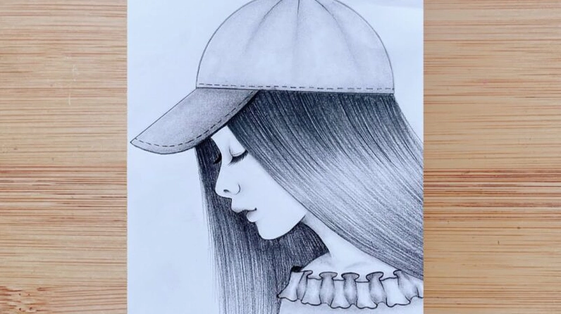 Cô gái đội mũ, thêm phụ kiện cho nhân vật nữ