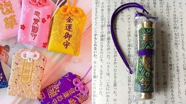 Có thể đốt và bỏ bùa vào túi vải mang theo bên mình
