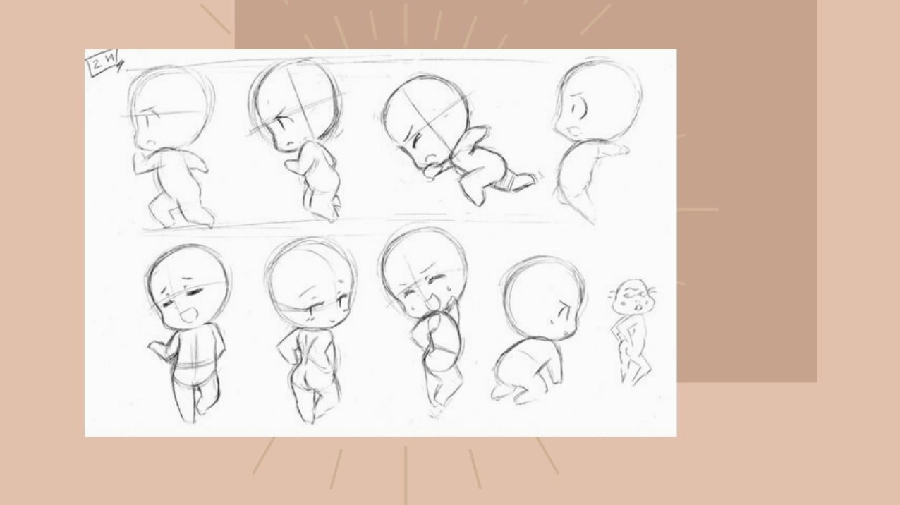 Dáng người anime chibi