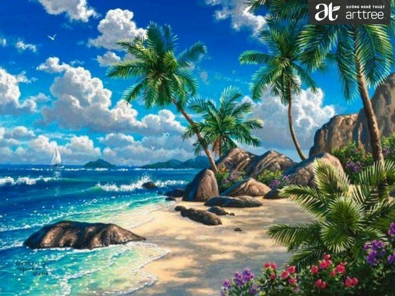 Đôi nét về tranh phong cảnh biển