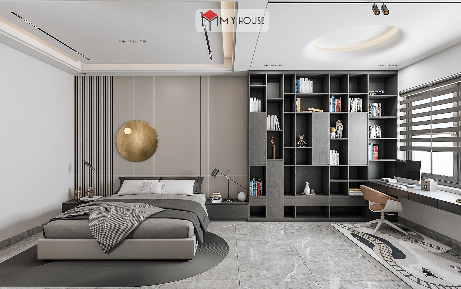 Giải pháp lưu trữ thông minh cho phòng ngủ