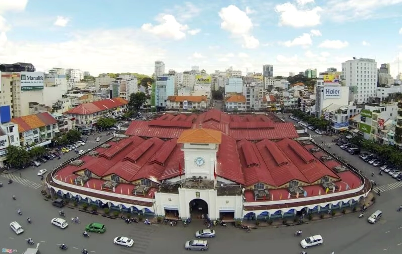 Hình ảnh thực tế của Chợ Bến Thành