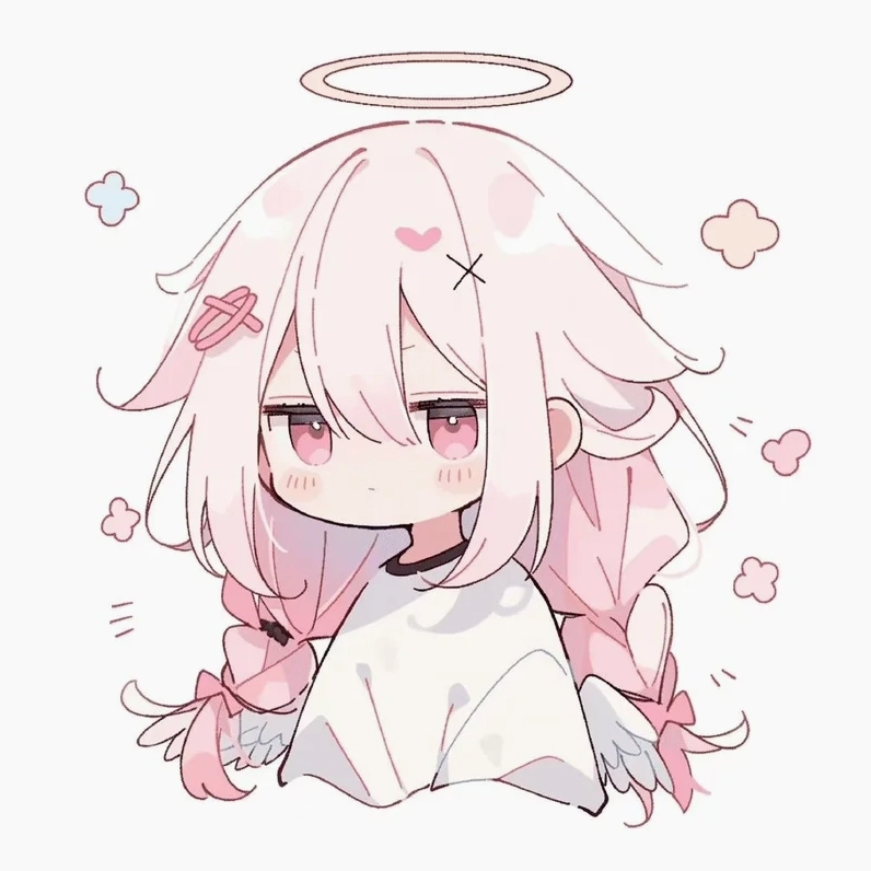 Hình vẽ chibi bé gái dễ thương