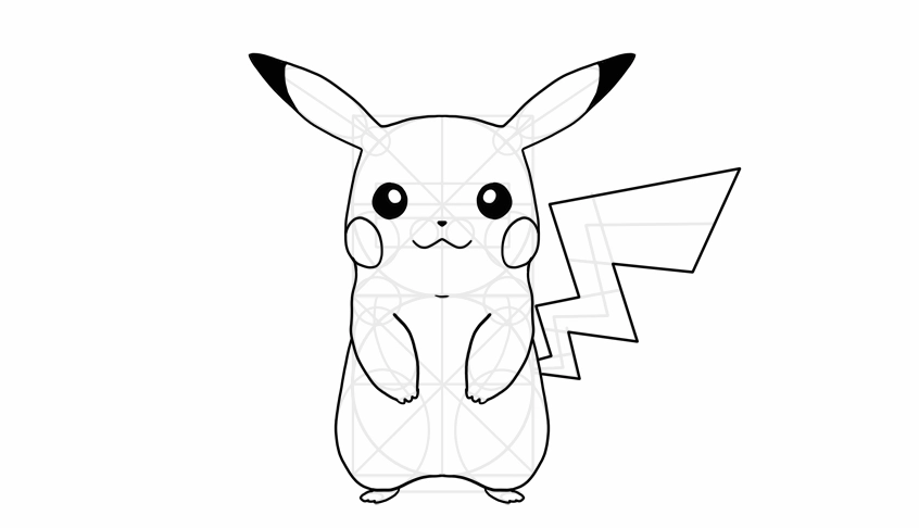 Hình Vẽ Pokemon, Cách Vẽ Pokemon Cute Đơn Giản, Dễ Vẽ