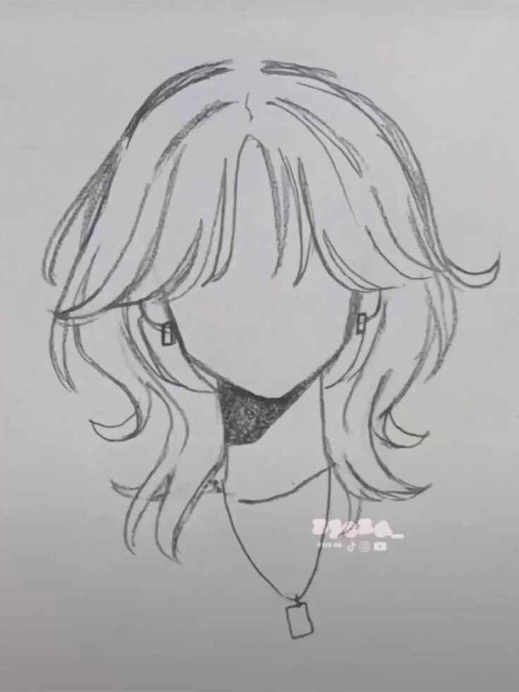 Hoàn thiện chi tiết tóc Chibi