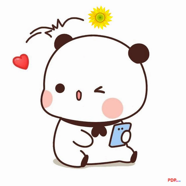 Hoàn thiện hình gấu cute với biểu cảm và các chi tiết phụ trợ