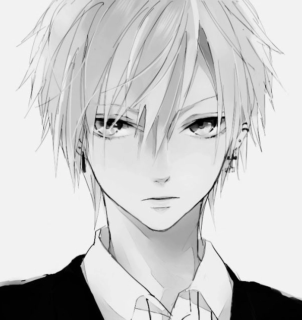 Minh họa cách vẽ mắt anime nam lạnh lùng