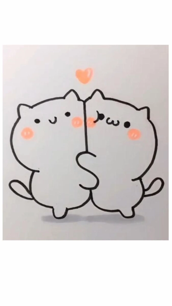 Nhân vật chibi cute dễ vẽ với màu sắc tươi sáng