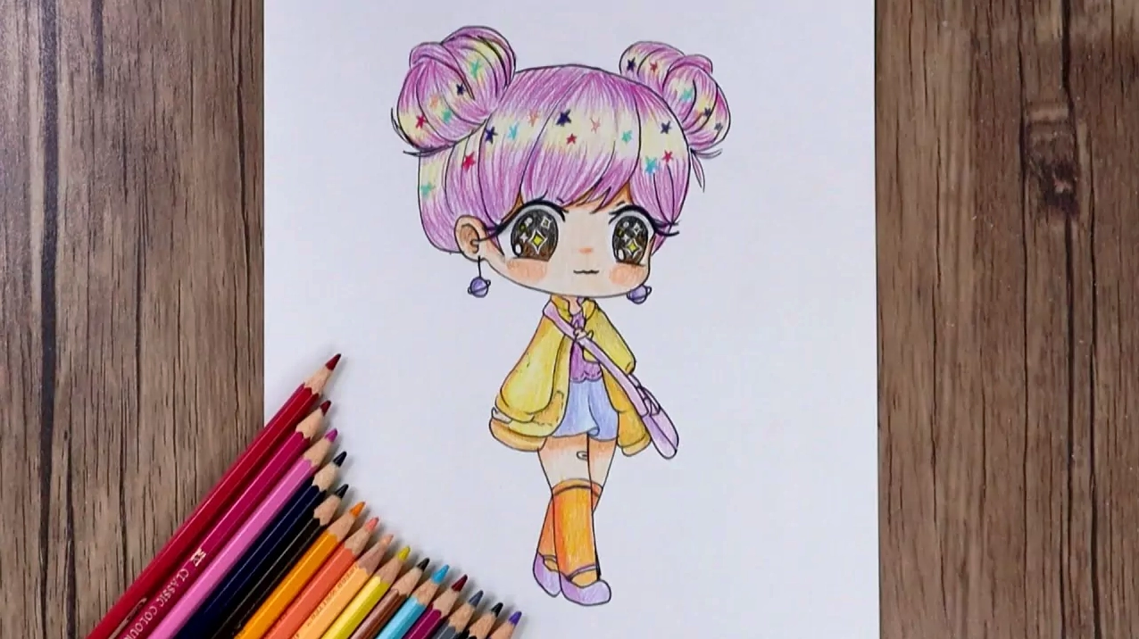 Nhân vật chibi nữ dễ thương