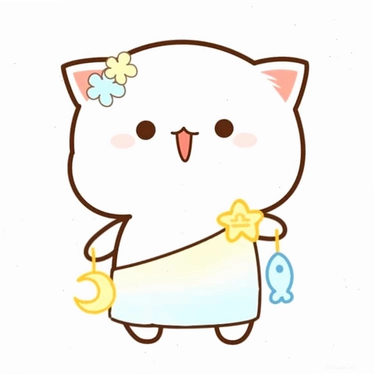 Nhiều hình vẽ cute đơn giản được sắp xếp cùng nhau
