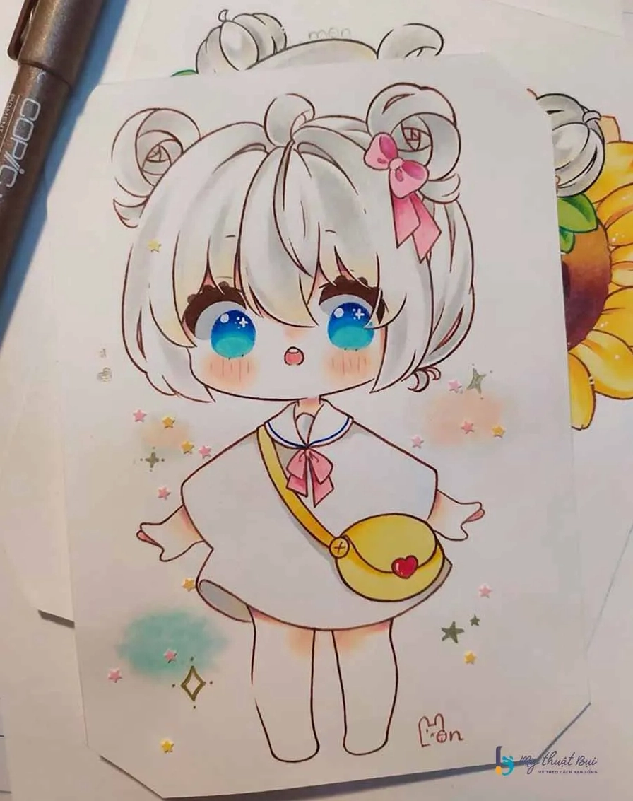 Nhiều mẫu vẽ Chibi đáng yêu cho người mới học