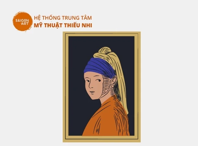 Phác thảo các đường trục và vị trí đặc điểm trên khuôn mặt khi vẽ chân dung người