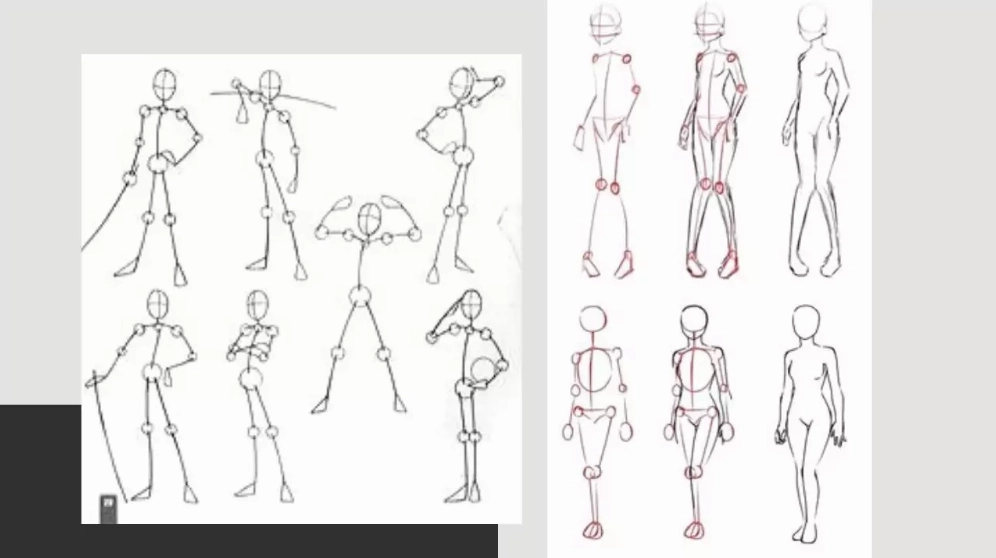 Phác thảo hình dáng cơ bản của mắt anime nữ
