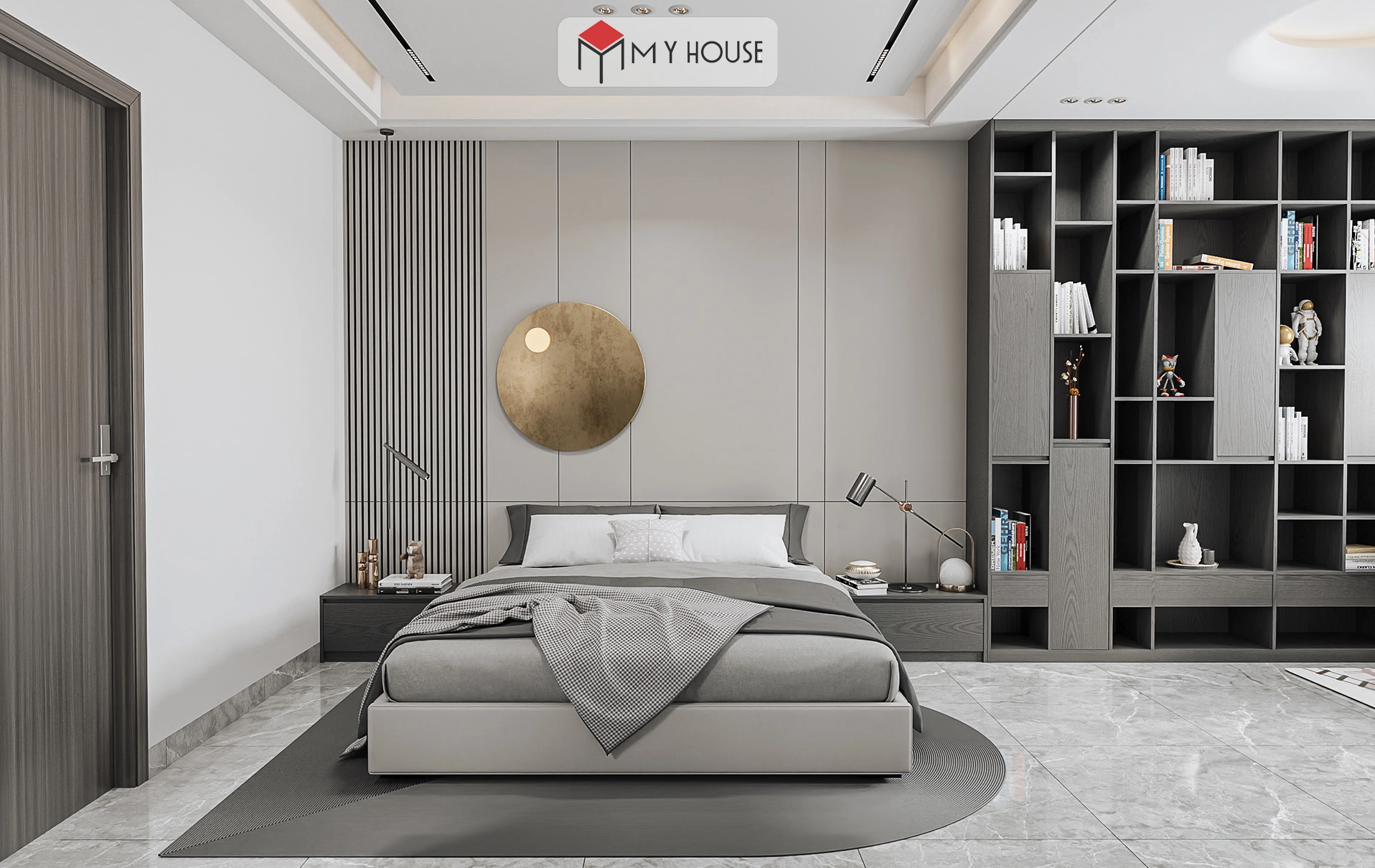 Phòng ngủ tối ưu với các vật dụng trang trí