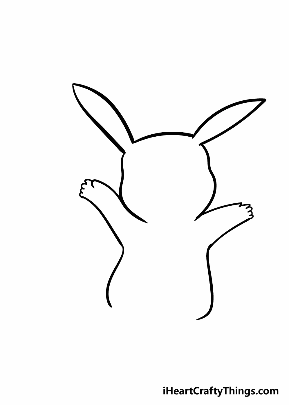 Pika3 - Tạo hình khuôn mặt Pikachu