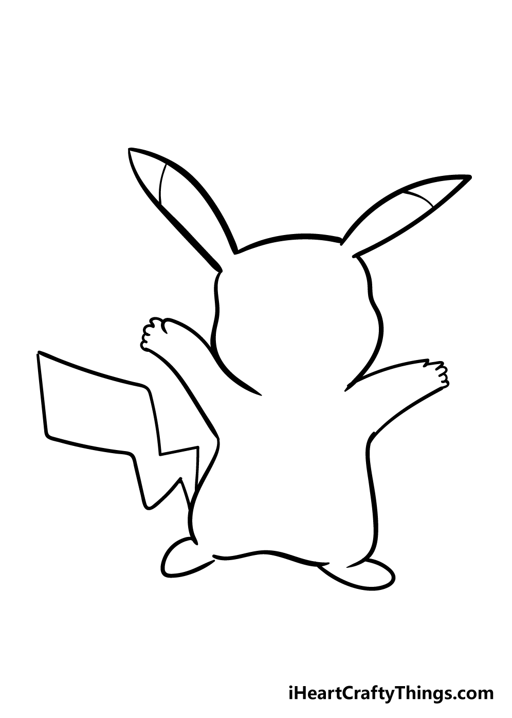 Pika5 - Thêm mũi, miệng và má hồng cho Pikachu