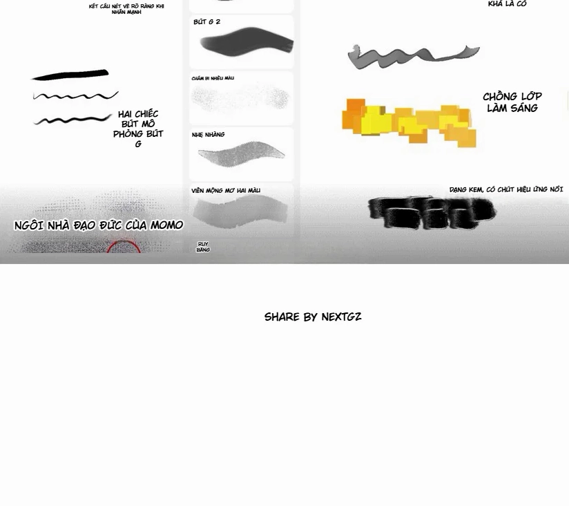 Share Free Bộ 11 Brush 画世界Pro Cho Digital Art | NextGZ