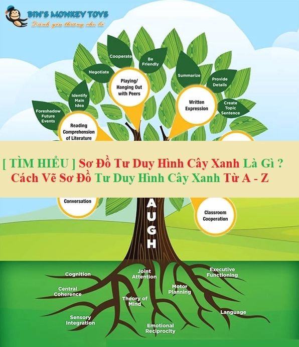 Sơ đồ tư duy về cách vẽ cây xanh đẹp nhất