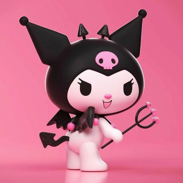 Thế giới dễ thương của nhân vật hình kuromi cute