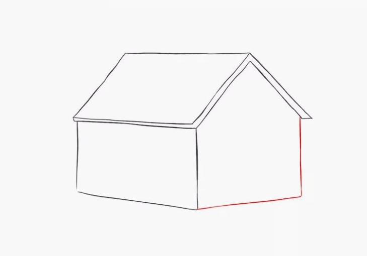 Thêm các chi tiết phụ cho ngôi nhà
