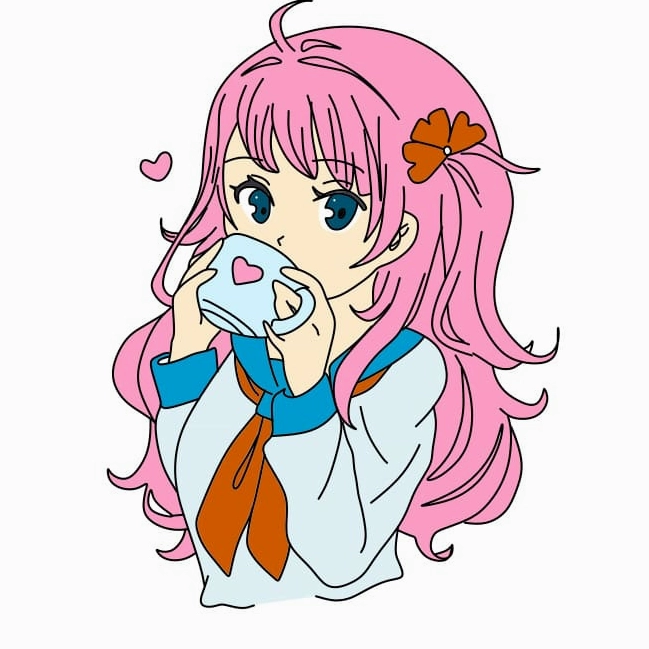 Tô màu cho cô gái chibi