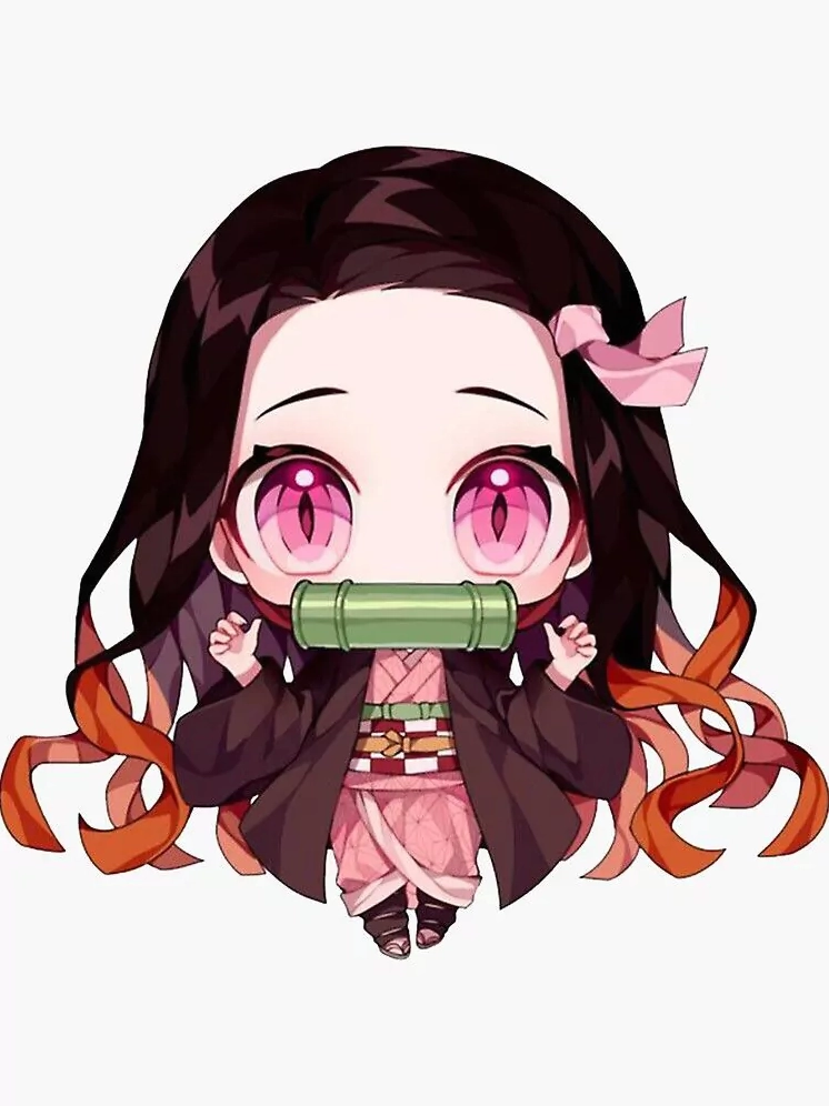 Tô màu cho mái tóc nhân vật chibi nữ