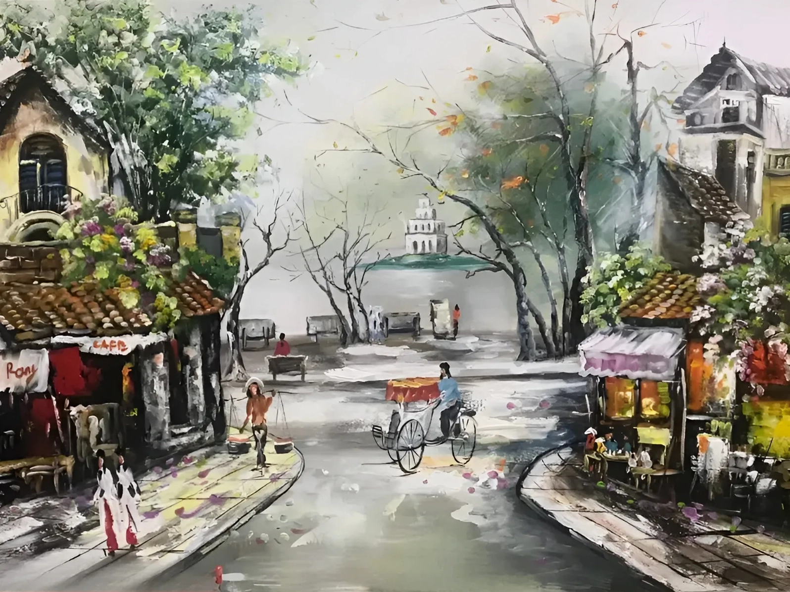 Tranh danh lam thắng cảnh Việt Nam