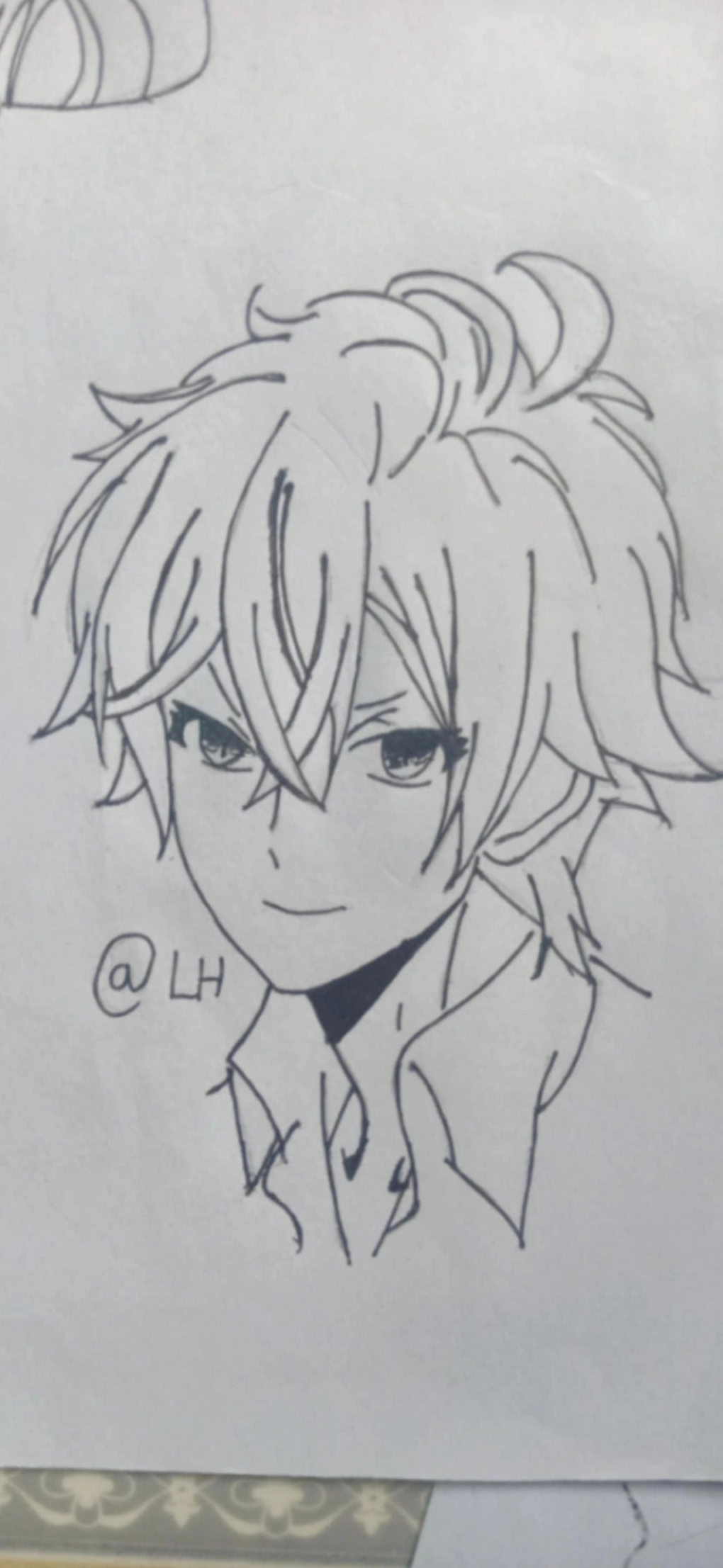 Vẽ anime boy lạnh lùng theo phong cách đặc trưng