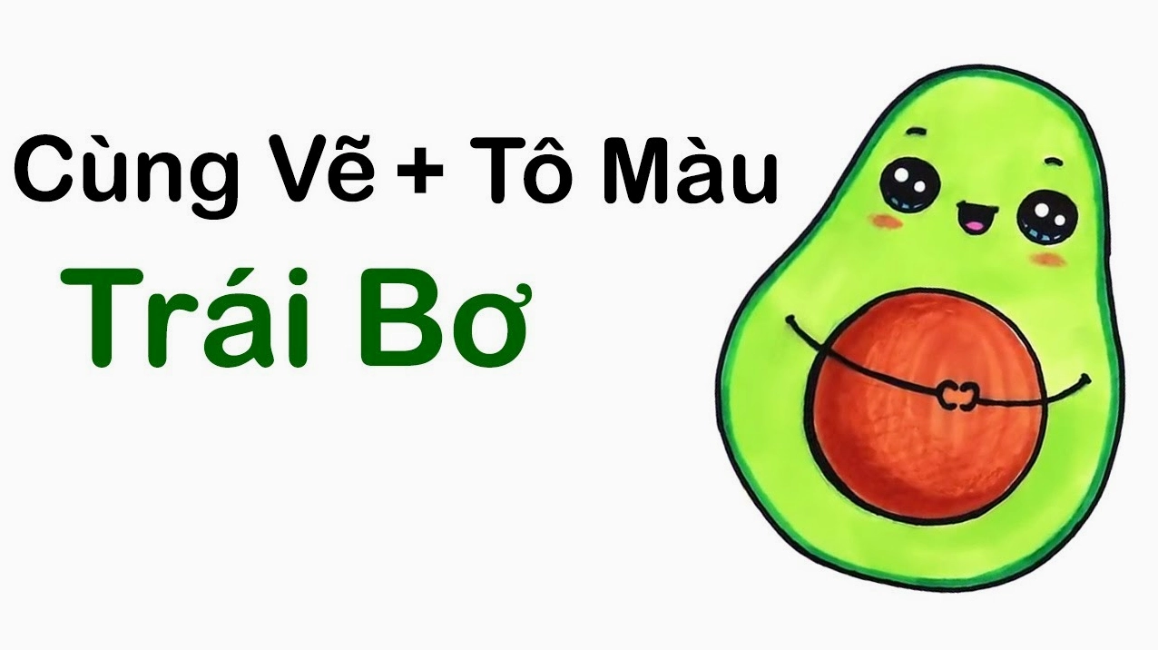 Vẽ buồng chuối và quả chuối chi tiết