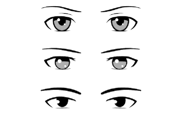 Vẽ lông mi và mí mắt cho mắt Anime ngầu
