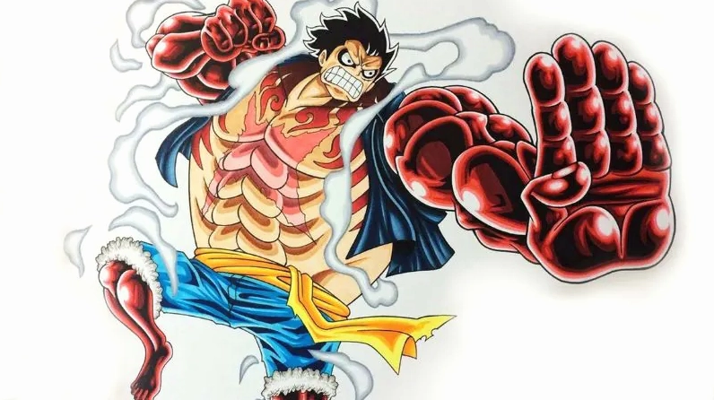 Vẽ Luffy Gear Second