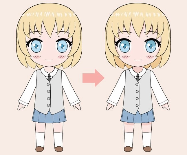 Vẽ trang phục và phụ kiện cho chibi
