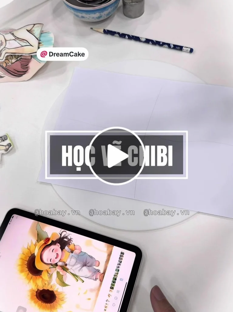 Bí kíp vẽ búp bê chibi ĐÁNG YÊU: Hướng dẫn từng bước cho người mới bắt đầu