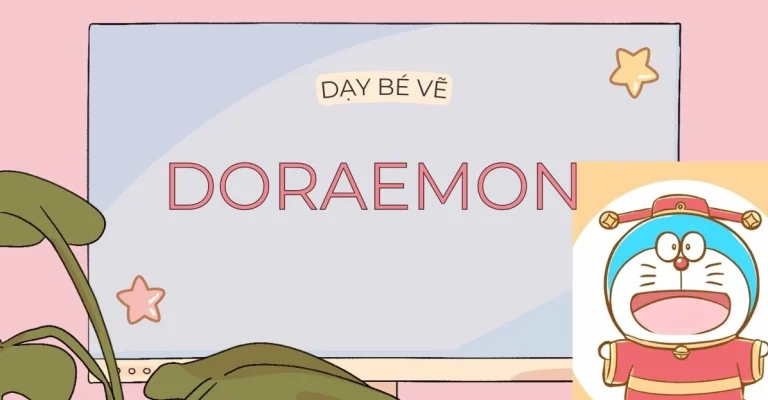 Bí kíp vẽ Doraemon đơn giản: Hướng dẫn chi tiết cho bé tập vẽ