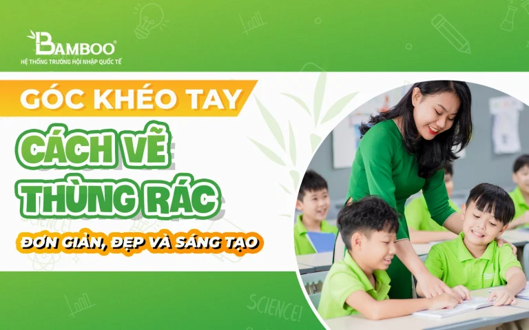 Bí kíp Vẽ Thùng Rác Đơn Giản & Chuẩn Đẹp
