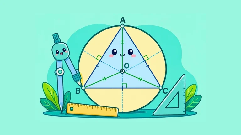 Bí Mật Vẽ Tâm Đường Tròn Ngoại Tiếp Tam Giác: Chuẩn Không Cần Chỉnh!