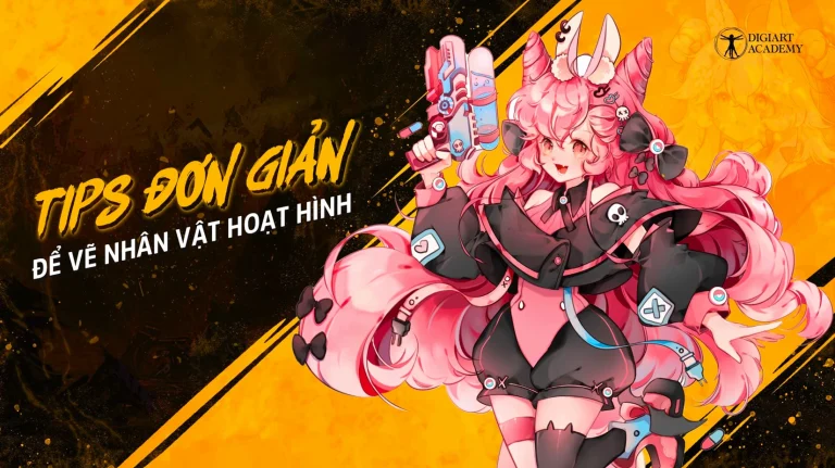 Bí quyết vẽ nhân vật hoạt hình siêu đỉnh: Từ A-Z!