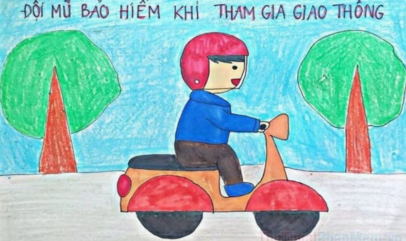 Các bức tranh vẽ người của học sinh